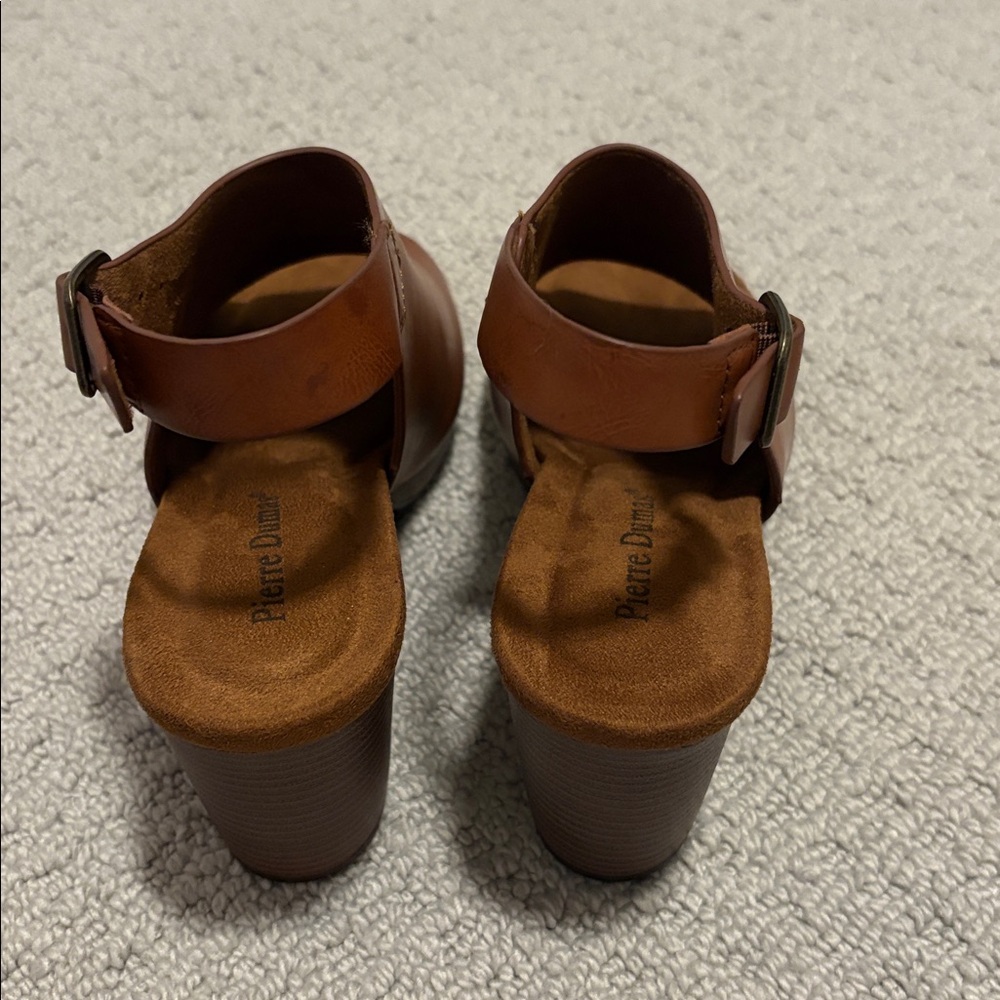NWOT Pierre Dumas Morgen 7 Platform Sandals - Size 7 - Picture 5 of 11